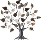 Wanddecoratie "Beuk", NIEUW! ,metalen muur kunstwerk, Schilderij metaal, Modern Art