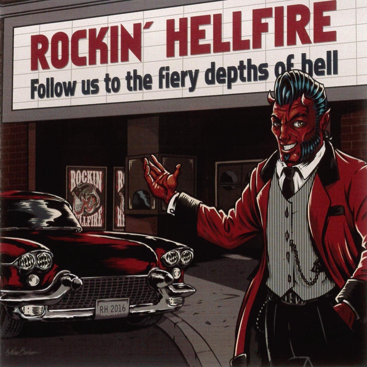 Rockin' Hellfire - Follow Us To The Fiery Depths Of Hell (CD)