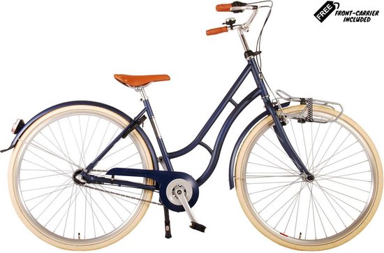 Volare Lifestyle Damesfiets - Vrouwen - 43 centimeter - Jeans Blauw - Shimano Nexus 3 versnellingen