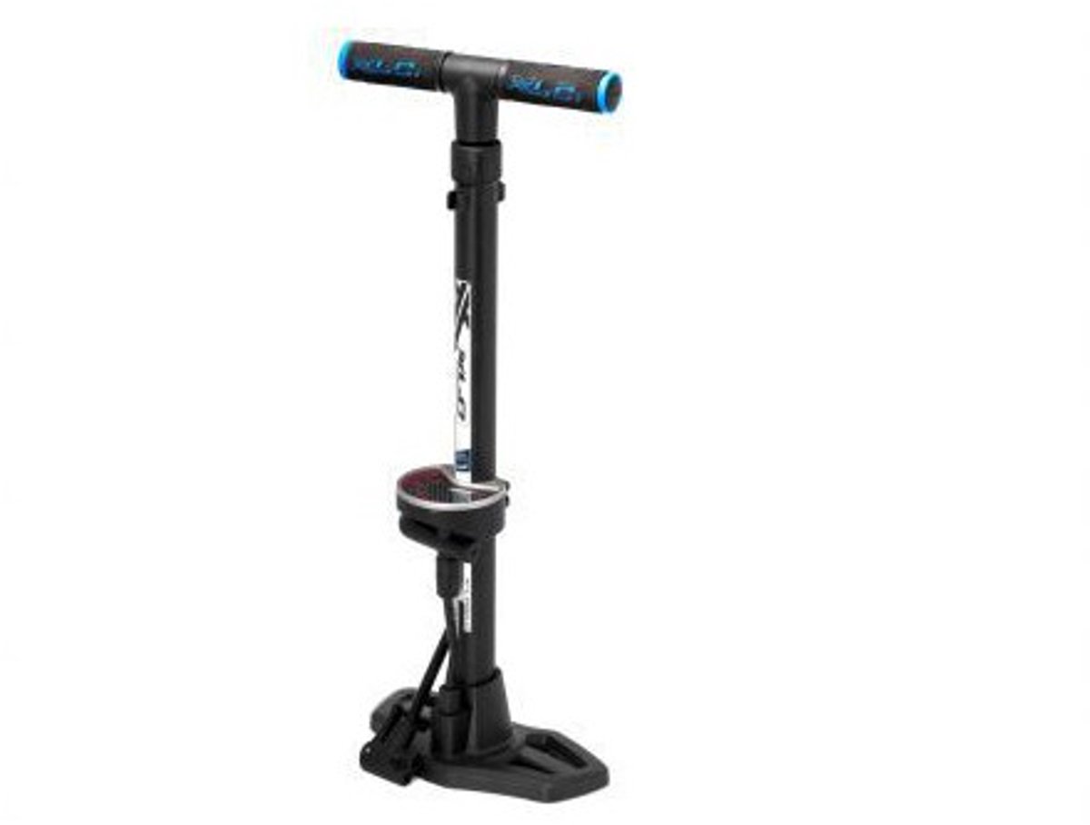 Bol.com XLC gamma vloer fietspomp - PU-S03 - Kunststof - Zwart aanbieding
