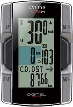 Bol.com CatEye V3N CC-TR210DW Fietscomputer - 2x Draadloos - Zilver aanbieding
