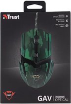 Trust - gaming muis army camo groen game muismat Camouflage