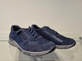 Common Pairs Sneaker Pearl Blauw Nubuck Veter Rits