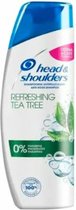 12x Head en Shoulders Shampoo Refreshing Tea Tree 280 ml