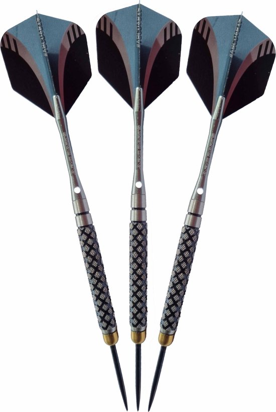 ABC Darts - Professionele Dartpijlen - Gamechangers Black Cross - 24 Gram van ABC Darts — afbeelding 2
