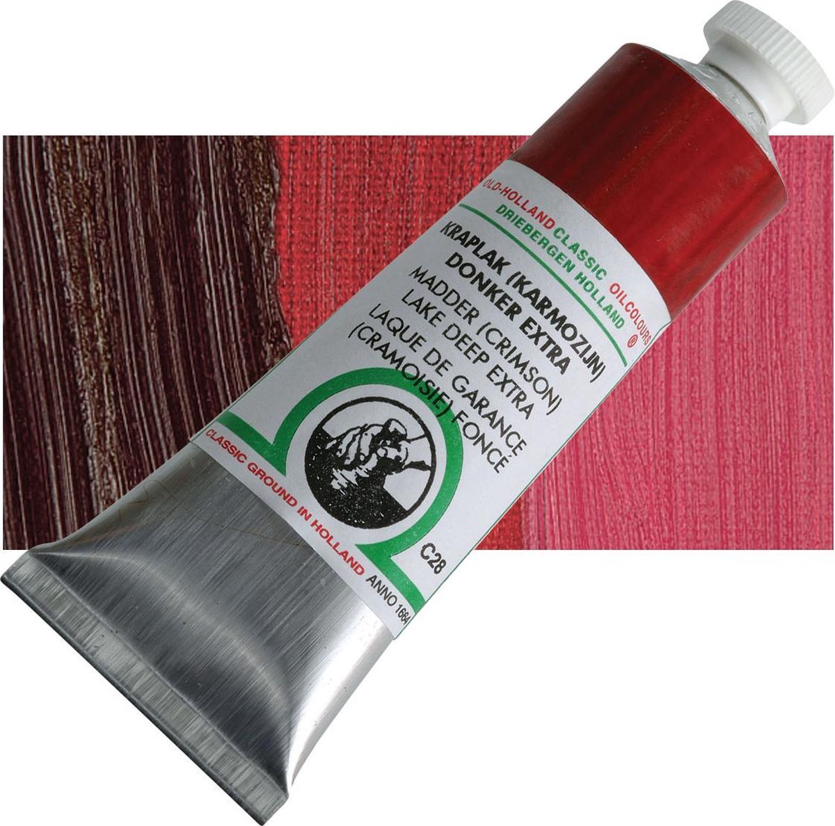 Old Holland Hoge Kwaliteit Olieverf 40 ml - Kraplak (Karmozijn) Donker Extra (C28)
