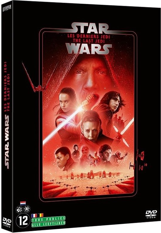 Star Wars Episode 8 - The Last Jedi (DVD)