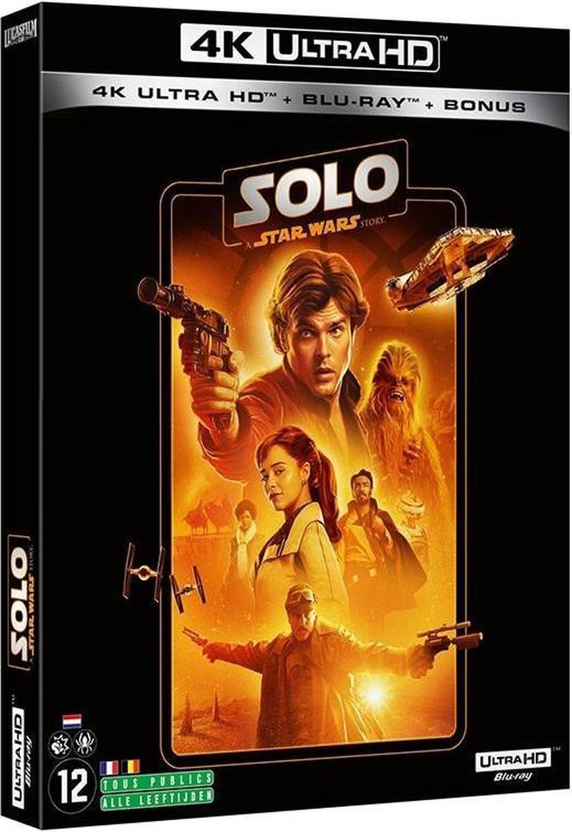 Solo - A Star Wars Story (4K Ultra HD Blu-ray) (Import geen NL ondertiteling)-