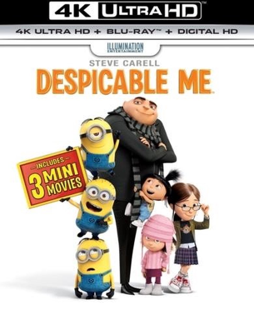 Despicable Me (Verschrikkelijke Ikke) (4K Ultra HD Blu-ray)-