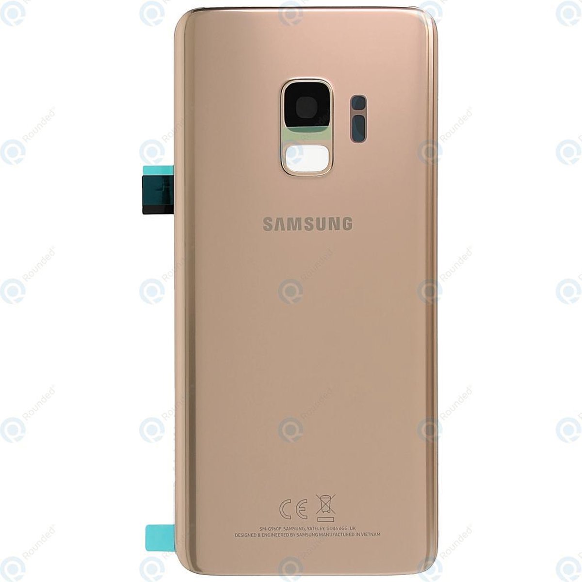 Samsung Galaxy S9 G960F - battery cover / back cover/ achterkant - goud