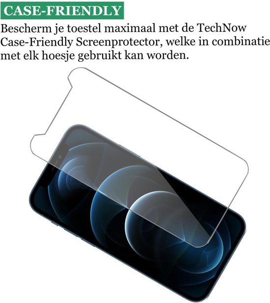 Hoesje geschikt voor iPhone 12 Transparant Shock Case - 2x Screenprotector Glas + 2x Camera Screen Protector