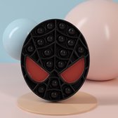 pop it figuur Black Spiderman - fidget toy - anti stress speelgoed