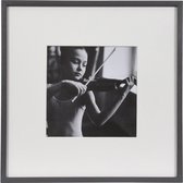 Cadre photo - Henzo - Viola - Format photo 50x50 cm - Gris foncé