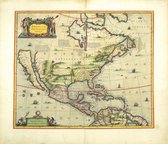 Mastermapmakers - facsimile - Noord-Amerika - Mercator-Hondius - vanaf 1641