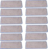 Cenocco Set of 12 Washable Microfiber Mop Replacement Pads