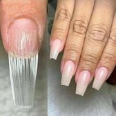 Fiberglass Silk Nails - UV-gelvezel voor constructie - 100 stuks.