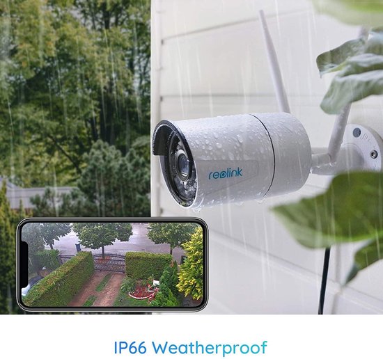 Caméra de sécurité extérieure sans fil 4MP Super HD , caméra IP de  vidéosurveillance... | bol.com