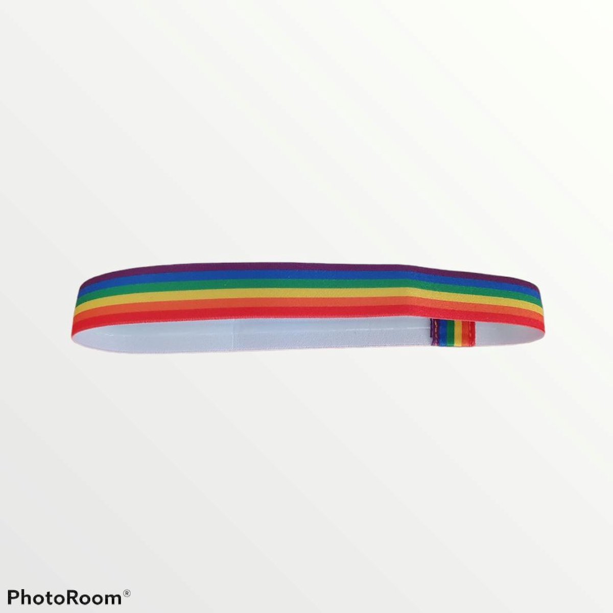 Regenboog Haarbandjes - Elastische Sporthaarbandjes - Set van 2 - RAINBOW - lhbtiq+ - sport