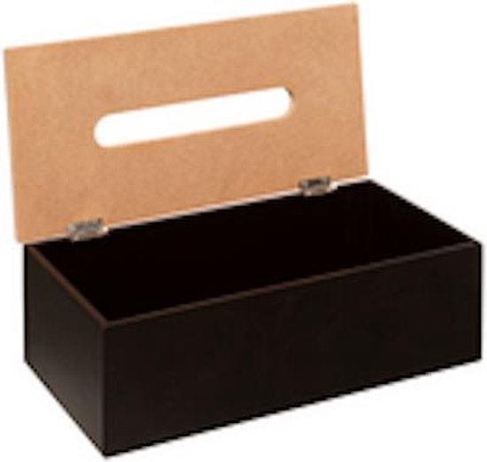 Tissue Box Zwart Modern 2 Stuks bol