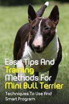Easy Tips And Training Methods For Mini Bull Terrier: Techniques To Use And Smart Program