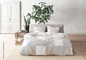 Mistral Home - Dekbedovertrek Unique Patchwork - 100% katoen percale - 200x220+2x65x65 cm - Grijs