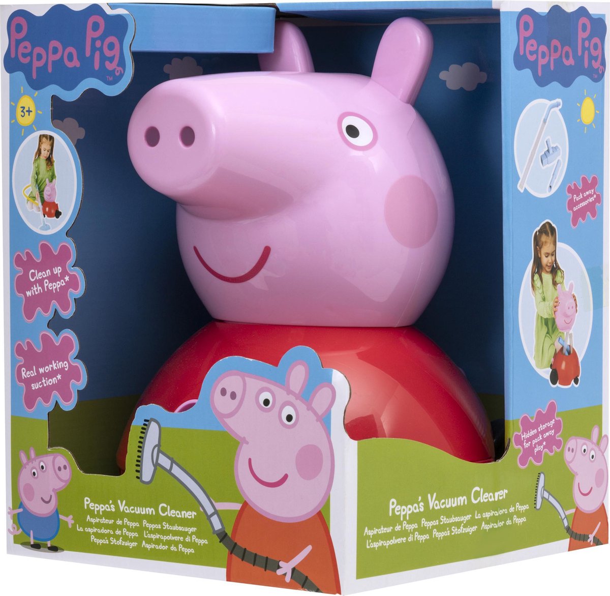 Peppa Pig Speelgoedstofzuiger peuter kleuter speelgoed - Peppa Pig