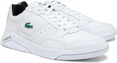 Lacoste Game Advance Luxe01212 Heren Sneakers - White/Black - Maat 41