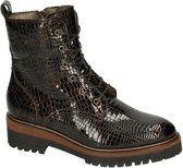 Softwaves - Dames - bruin donker - Veterboots - maat 36