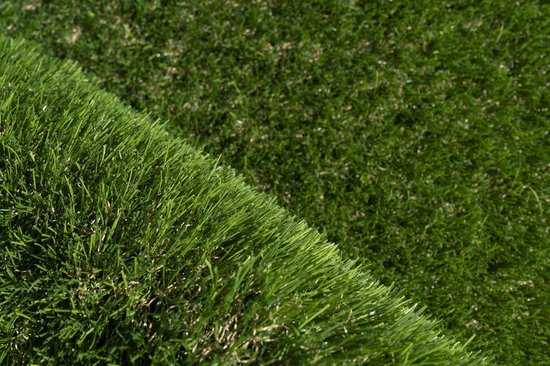 Kunstgras 4 x 7 meter - 40mm ✅ Nederlandse Productie - Uitgeroepen zachtste Grastapijt ✅ Waterdoorlatend | Tuin | Kind | Dier
