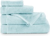 Bamatex Home Textiles - Collectie Emotion - Badgoedset - Set van 4 handdoeken 50 x 100 cm - 4 washandjes 16 x 22 cm - 2 badhanddoeken 70 x 140 cm - SHADY BLUE - Egeïsche gekamde ka