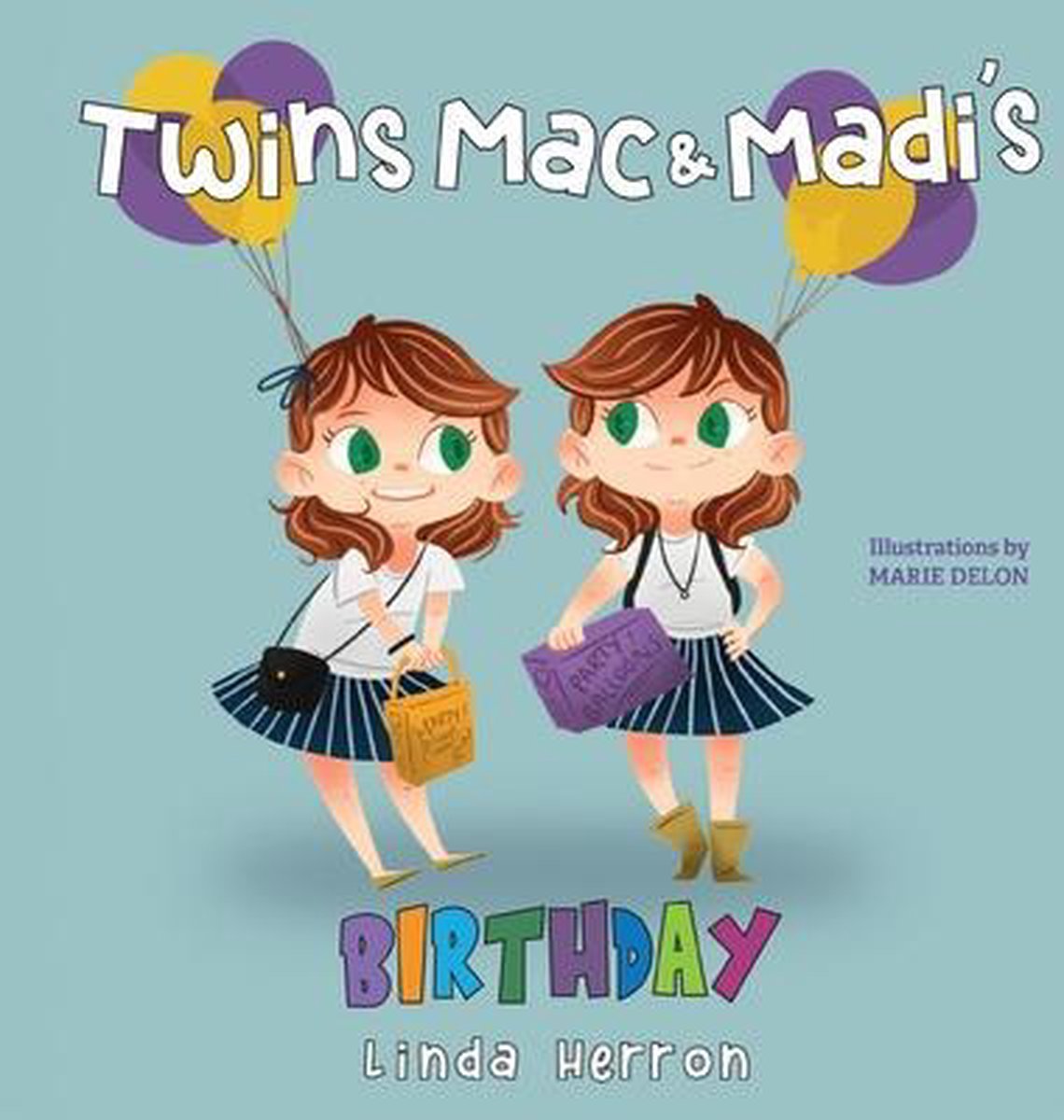 Boeken　Mac　Madi's　Birthday,　Madi-　Herron　9781737221432　Twins　Twins　Mac　Linda