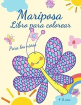 Libro para colorear de mariposas para niños