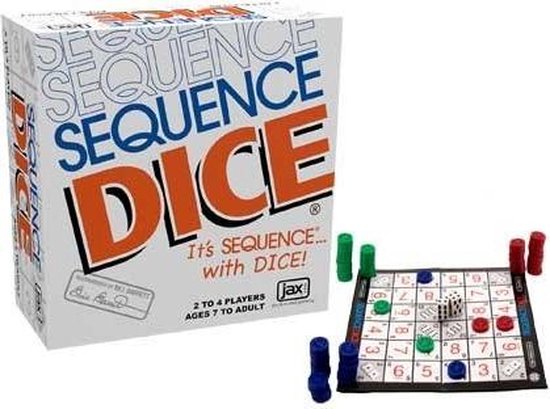 Afbeelding van het spel Sequence Dice - dobbelspel - Engelse uitvoering