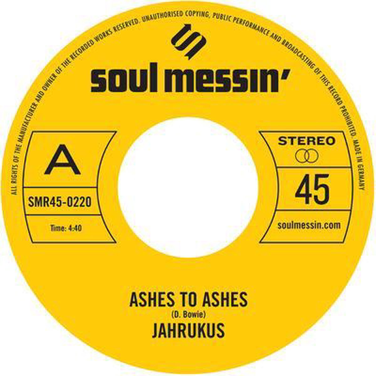 Ashes to Ashes/Island Girl