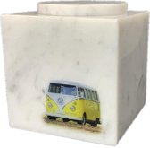 Urn CUBOS Bianco Carrara of Nero Marquina + Fotoprint