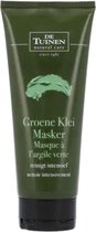 De Tuinen Groene Klei Masker 200ml - Vegan - Groene leem is sterk reinigend - 100% natuurlijke klei -Bij puistjes en mee-eters - Voor een onzuivere vette huid-