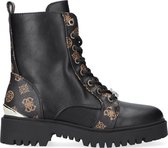 Guess Omala Veterboots - Laarzen Met Veters - Dames - Zwart - Maat 40