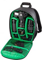 Camera Rugzak voor Camera en Lens - Lovnix Fototas | 32 Centimeter | Groen