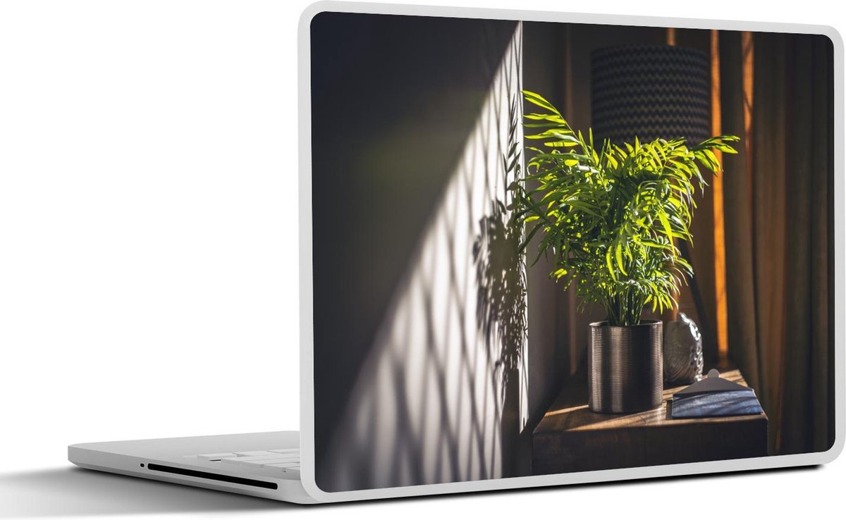 Afbeelding van product SleevesAndCases  Laptop sticker - 12.3 inch - Zonlicht op plant