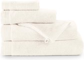 Bamatex Home Textiles - Collectie Emotion - Badgoedset - Set van 4 handdoeken 50 x 100 cm - 4 washandjes 16 x 22 cm - 2 badhanddoeken 70 x 140 cm - IVORY - Egeïsche gekamde katoen - 540 gr/m²