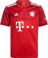 adidas Bayern München Thuis Shirt  Sportshirt - Maat 176  - Unisex - rood - wit