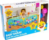 Nickelodeon Baby Shark ballenbak - Ballenbad - Bak met 20 ballenbak ballen - Speeltent - Bak voor peuters