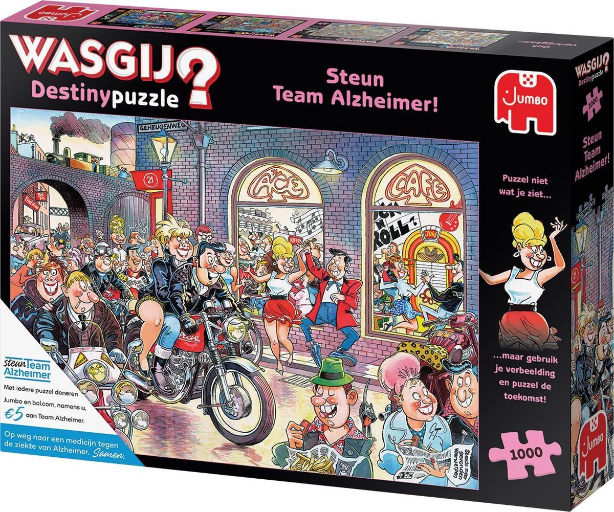 Eekhoorn zonsopkomst spoelen Wasgij Destiny 7 Special Team Alzheimer puzzel - 1000 stukjes | bol.com