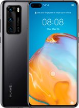 Huawei P40 Duo - Alloccaz Refurbished - B grade (Licht gebruikt) - 128GB - Zwart (Black)