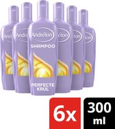 Andrélon Classic Perfecte Krul Shampoo - 6 x 300 ml - Voordeelverpakking