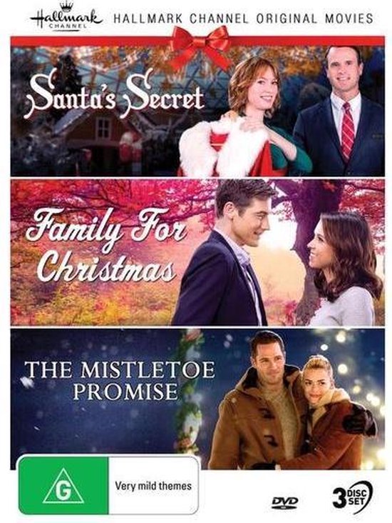 Hallmark Christmas Collection 10: Santa's Secret / Family for Christmas / The Mistletoe Promise