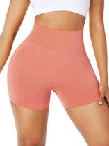 Seba E-Com. Yoga Short Met Hoge Taille Dames Short-Yoga-Fitness