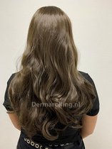 Dermarolling Clip In Half Wig Hairextensions 61cm. (24inch) – Bruin #7