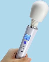 Tikkel.Me - MyMagicWand Vibrator - wand vibrator massage toy - My Magic Wand Vibrator - usb oplaadbaar -stil - 16 standen  -