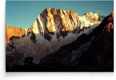 Walljar - Les Grandes Jorasses - Muurdecoratie - Poster